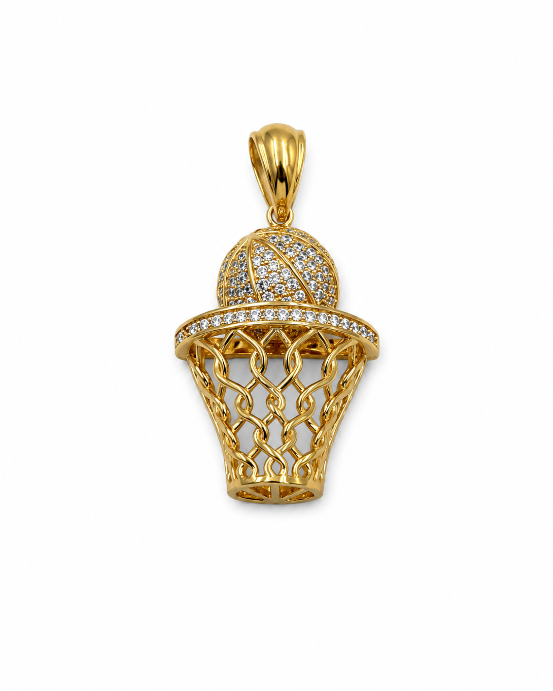BASKETBALL CHARM 925 SILVER