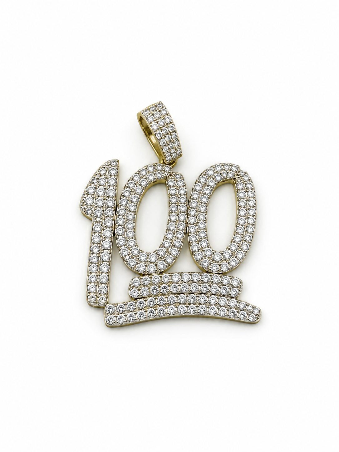 CHARM "100" 925 SILVER