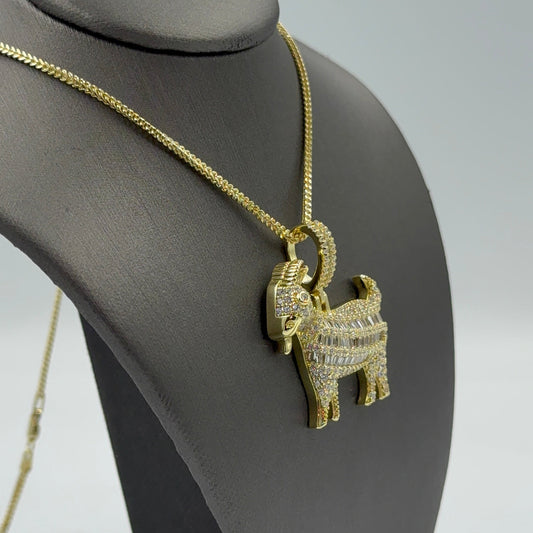 925 Silver Baguette GOAT