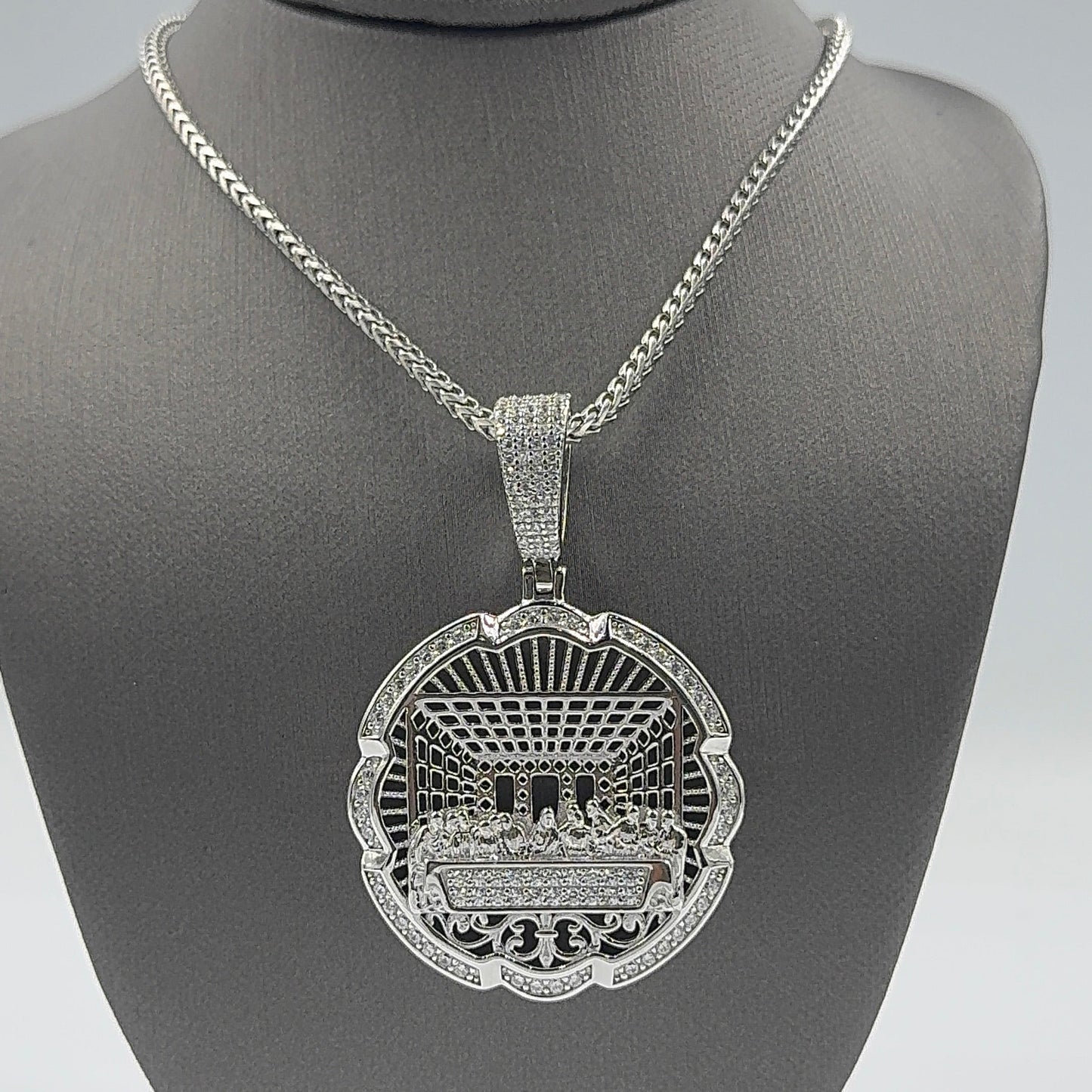925 SILVER HOLLY DINNER\SANTA CENA 925 PLATA