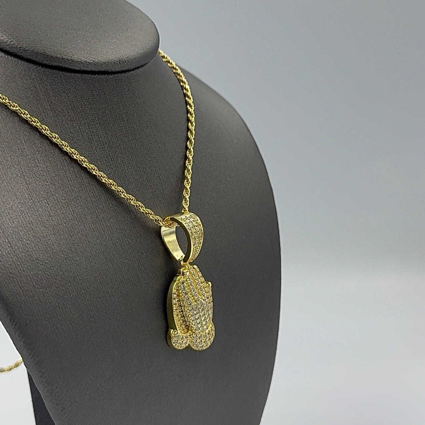 925 SILVER SET PRAYING HANDS