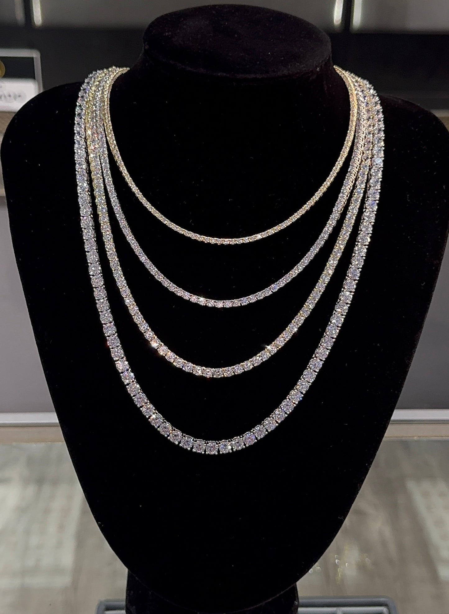 925 SILVER TENNIS CHAIN
