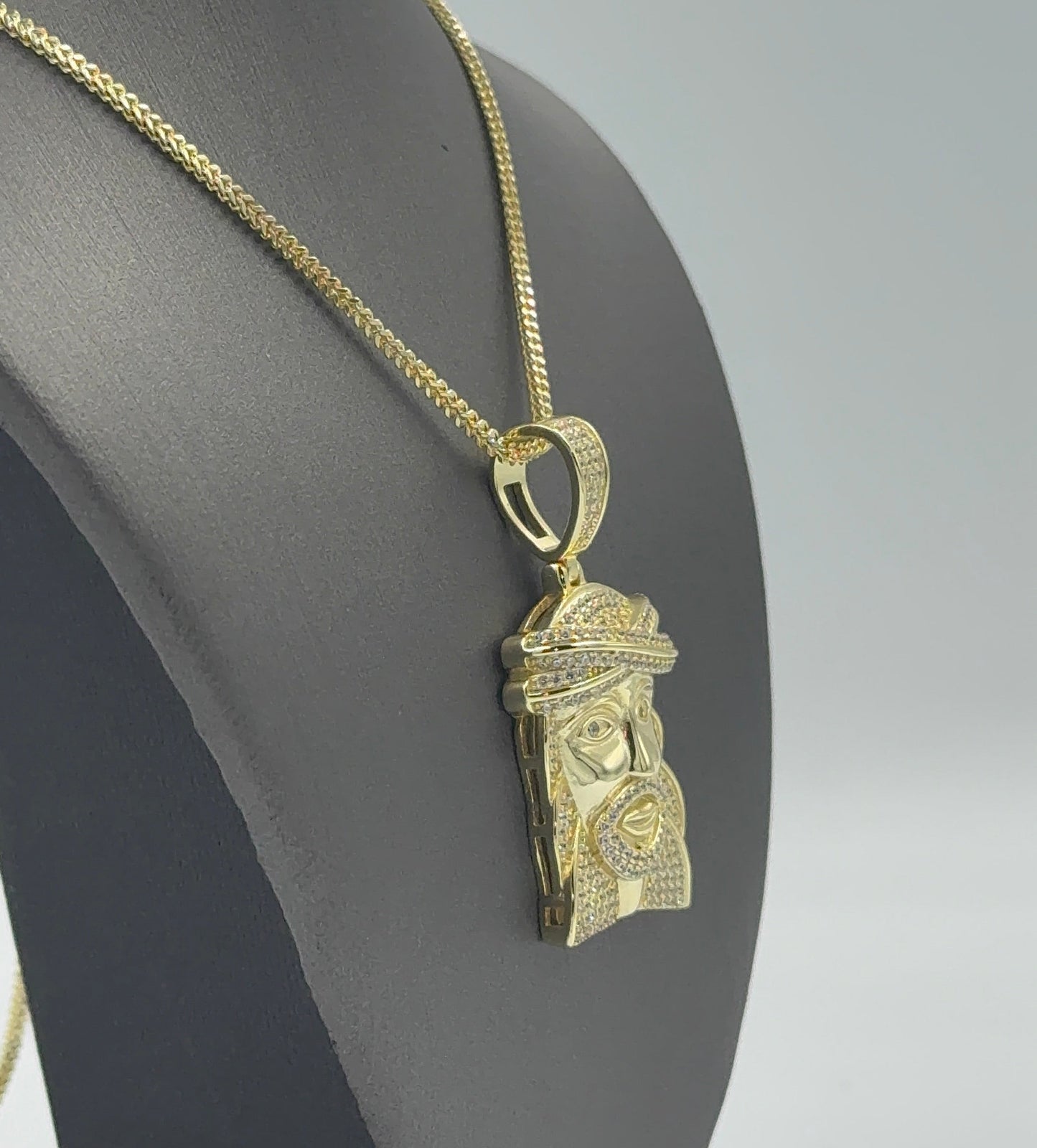 925 SILVER MED JESUS FACE