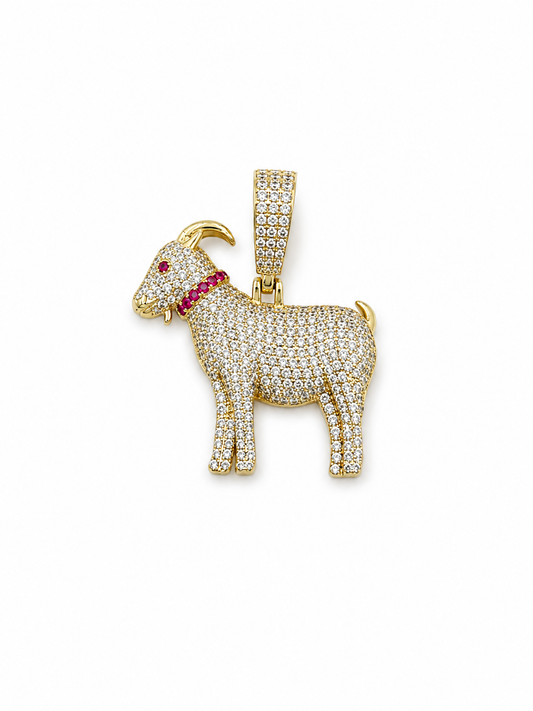 GOAT CHARM 925 SILVER