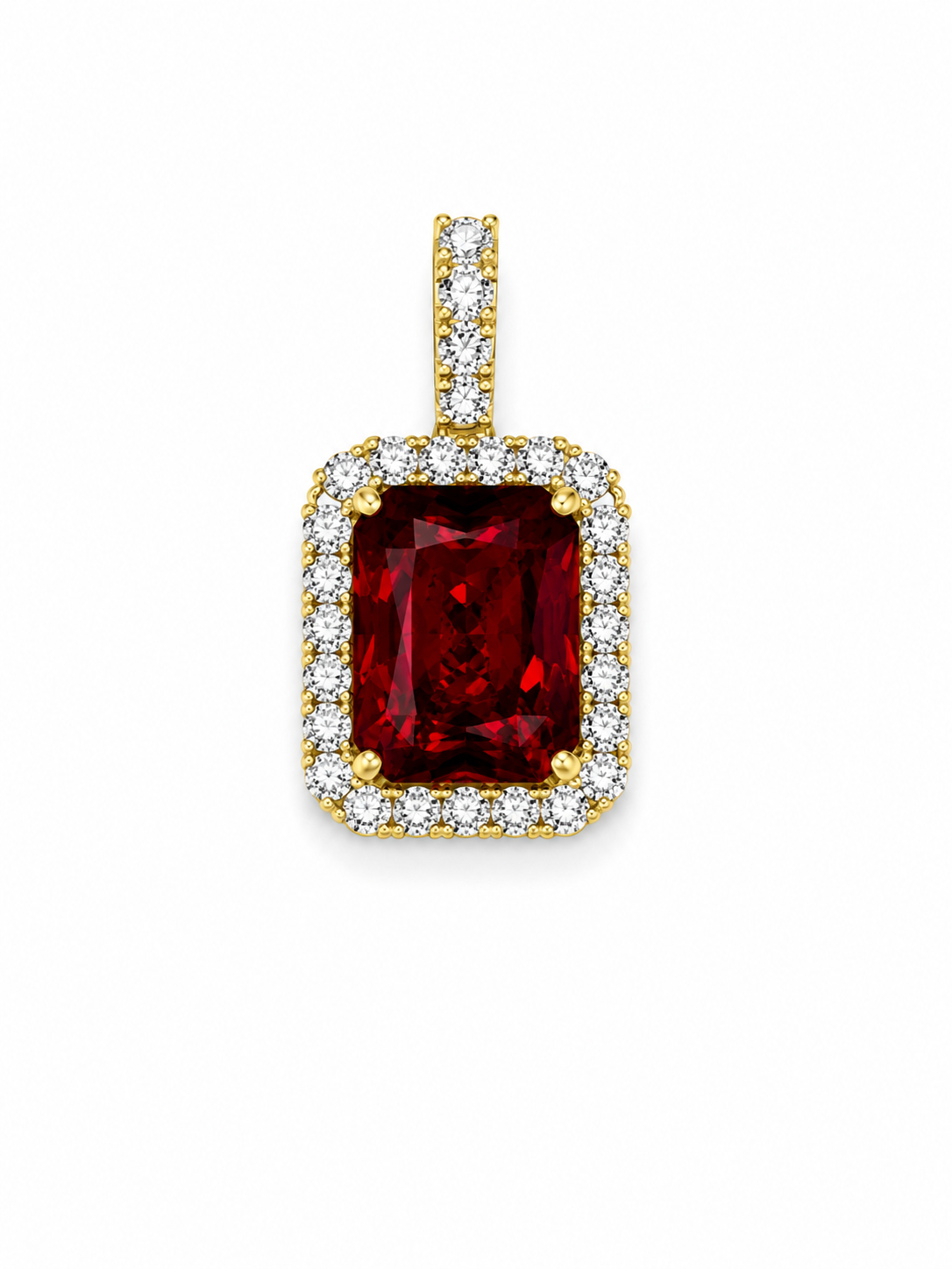 RUBY CHARM 925 SILVER