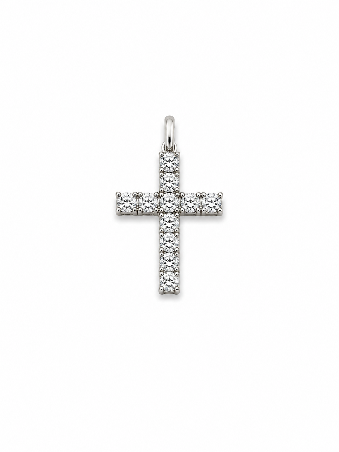 SMALL TENNIS CROSS 925 SILVER
