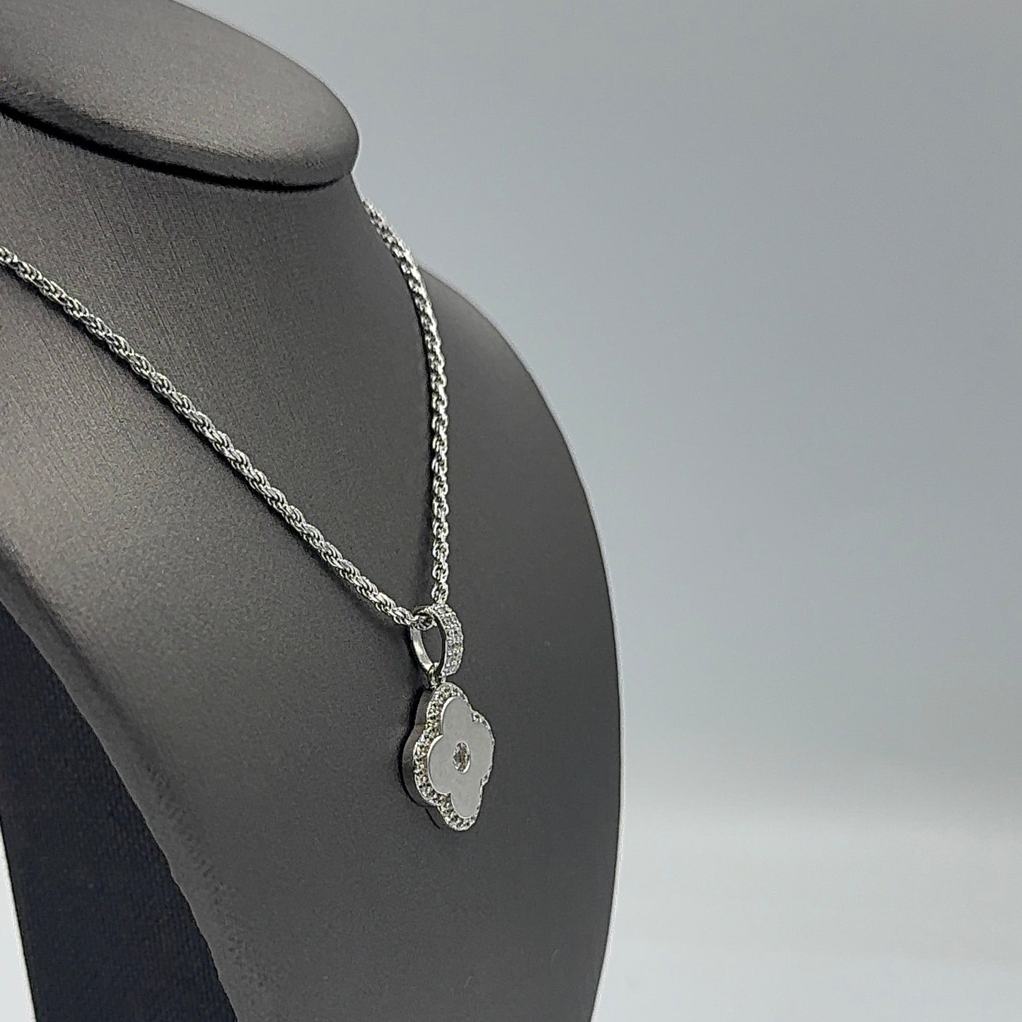 925 SILVER CLOVER SET