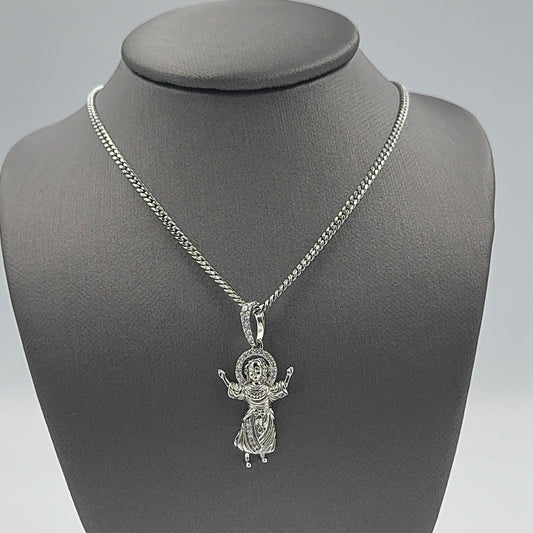 925 SILVER SET DIVINE CHILD\SET PLATA 925 DIVINO NIÑO