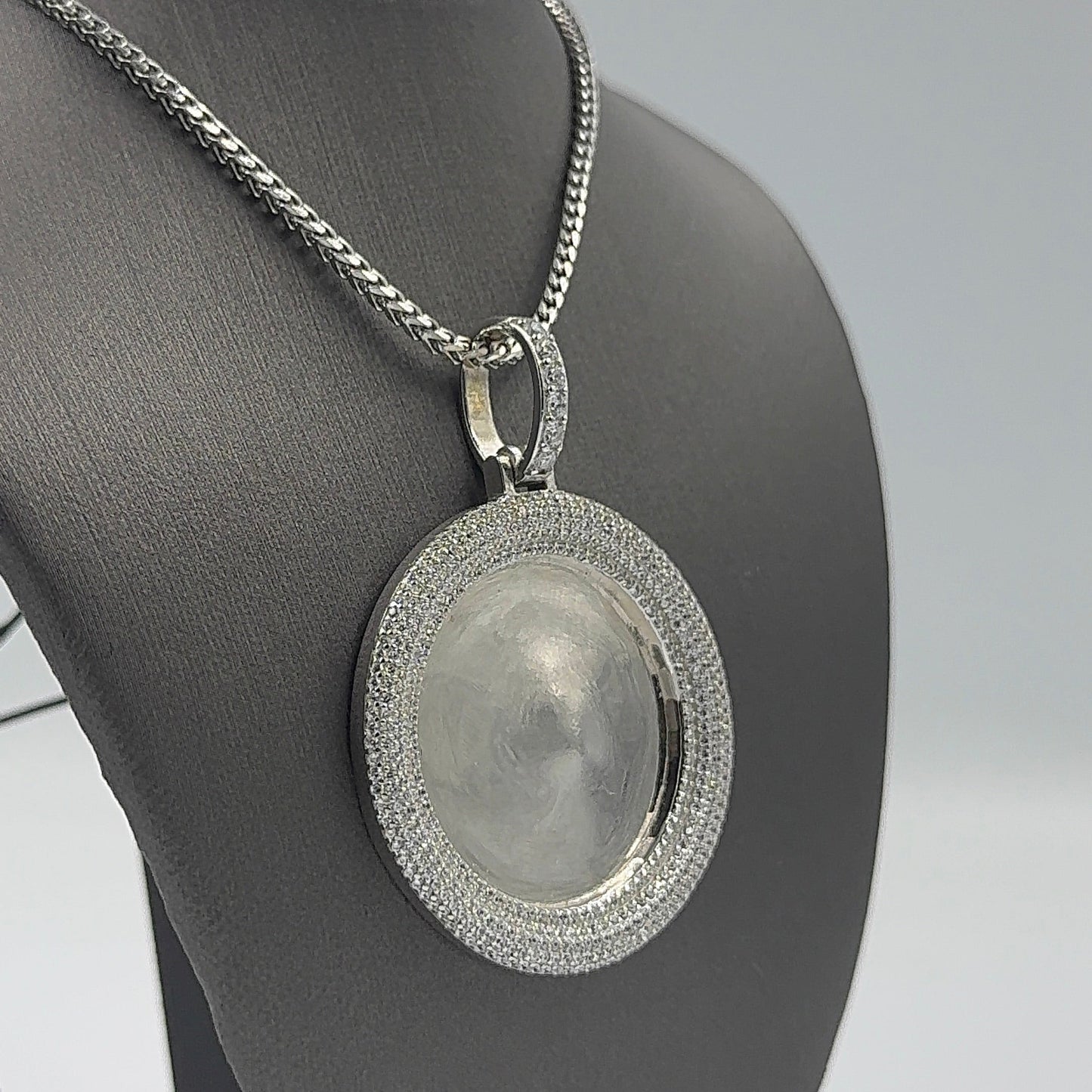 925 SILVER SET BIG PORTRAIT