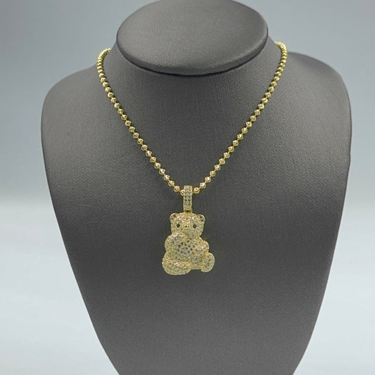 925 SILVER SET SMALL BEAR