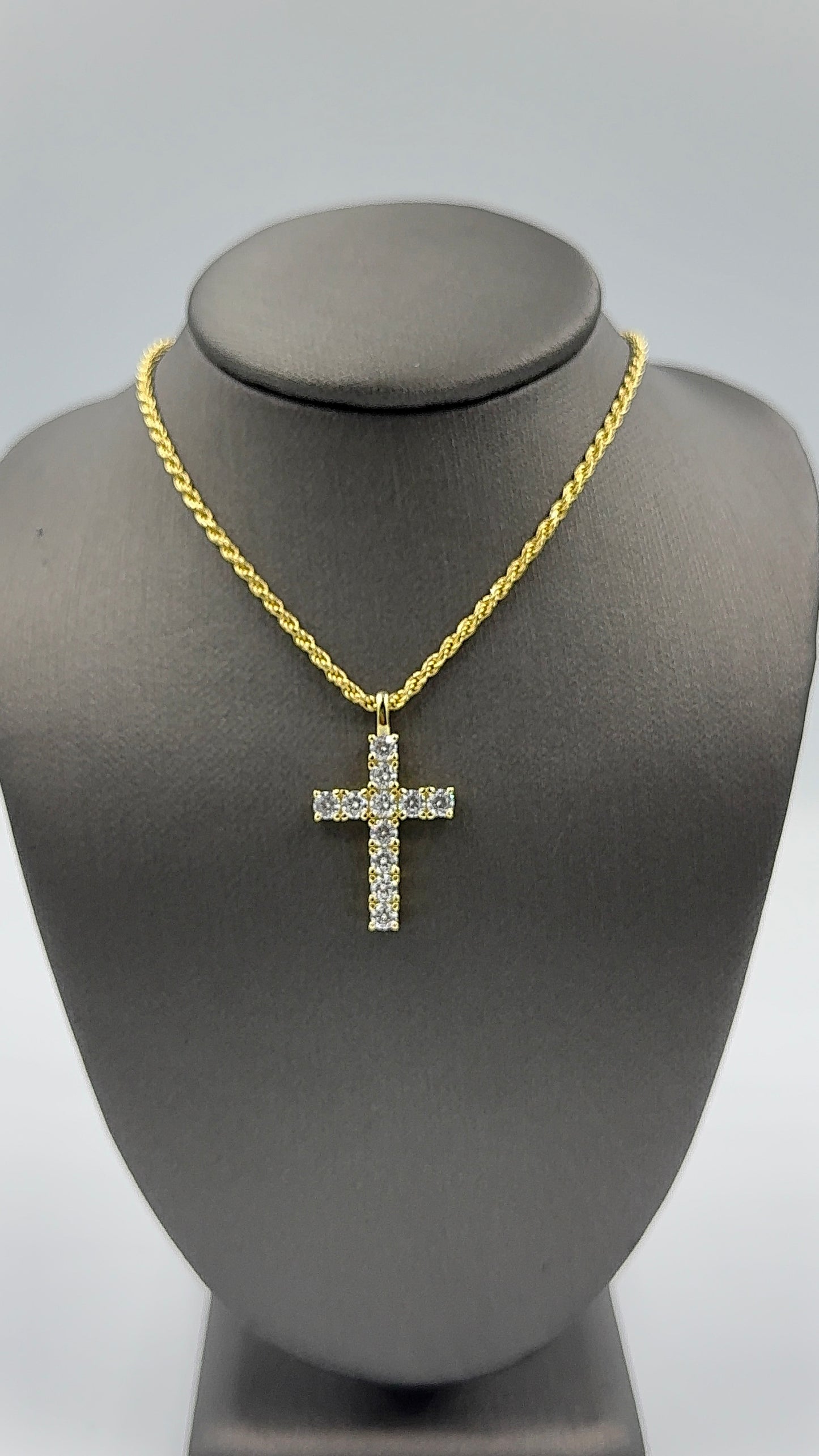 925 SILVER SET MINI CROSS