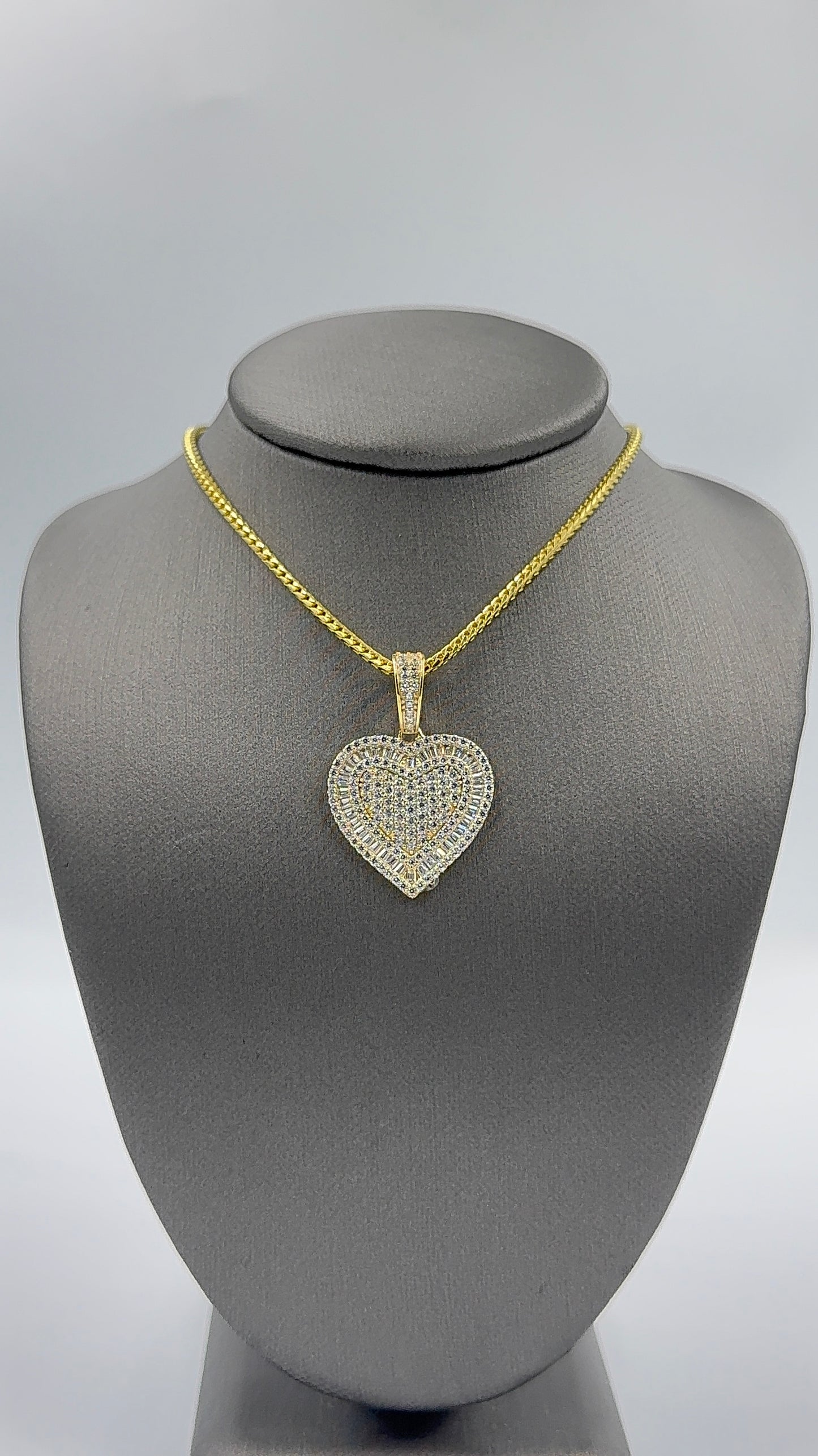 925 SILVER SET HEART