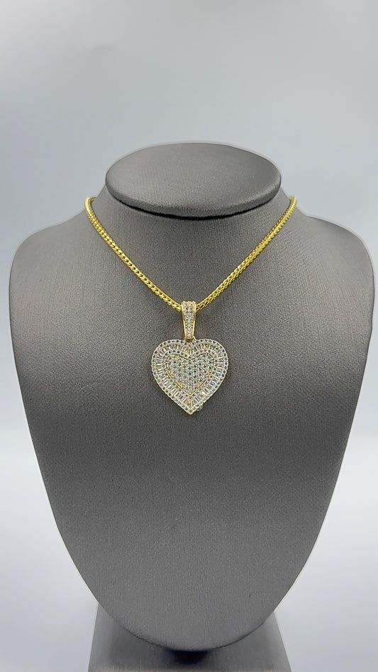 925 SILVER SET HEART