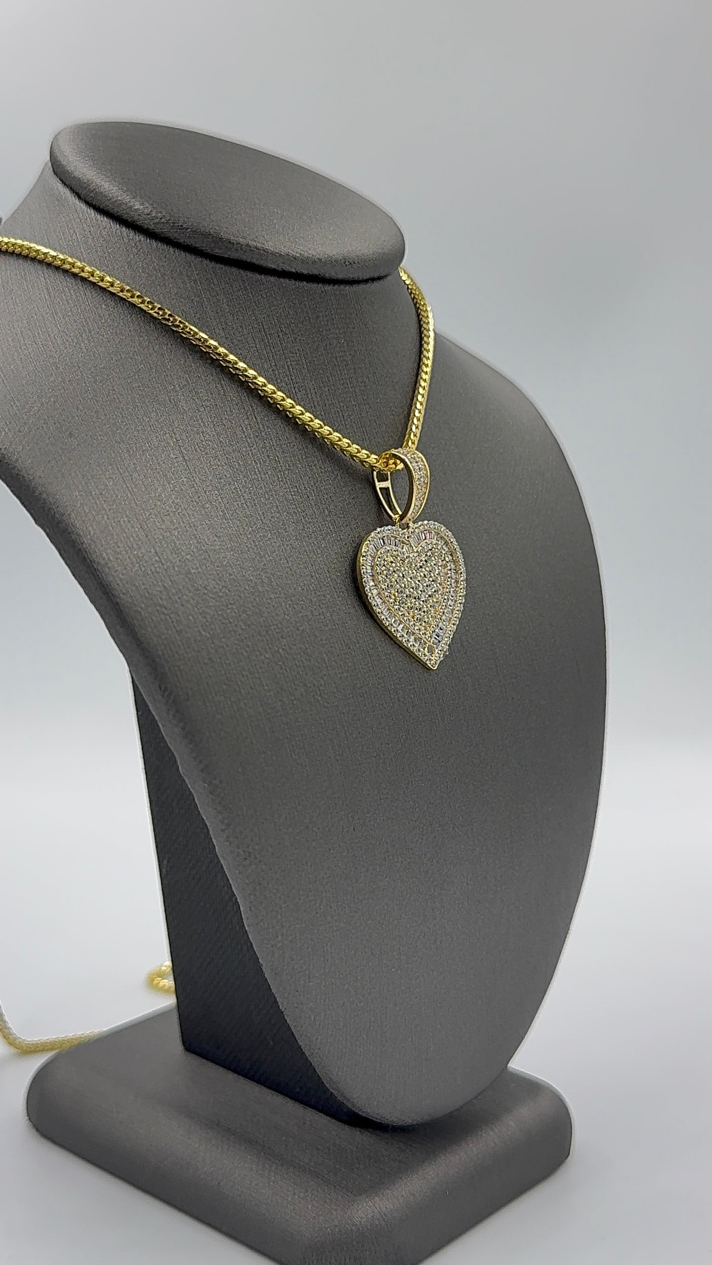 925 SILVER SET HEART