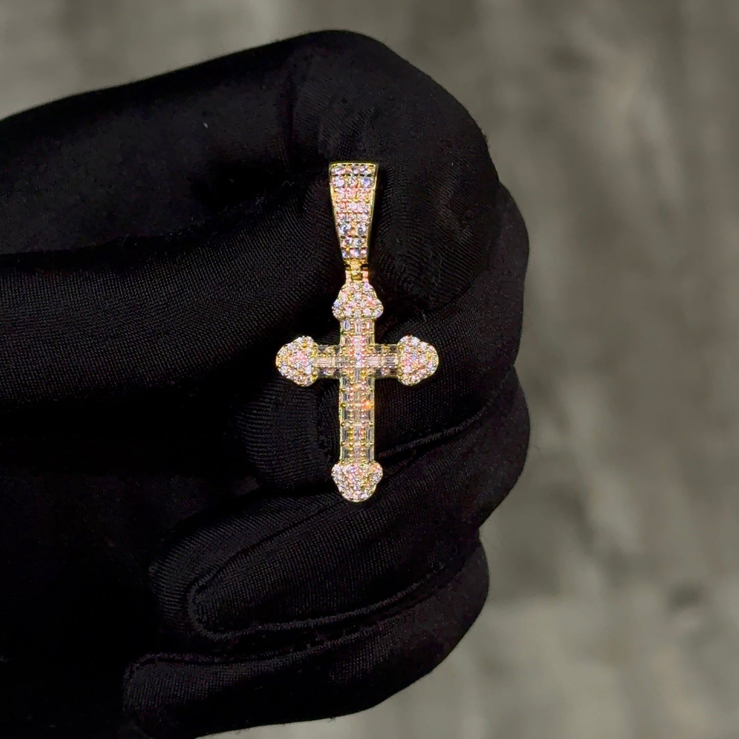 925 Silver Cross Fancy