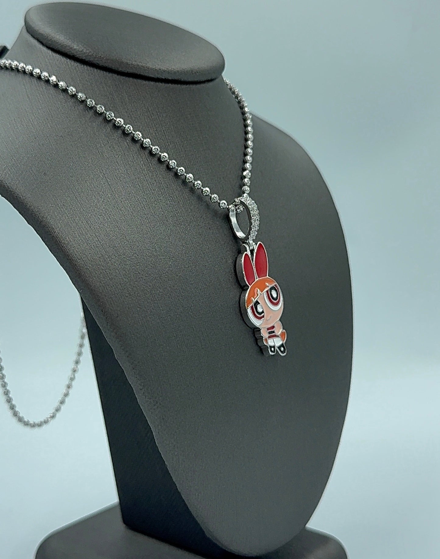 925 Silver power puff girl