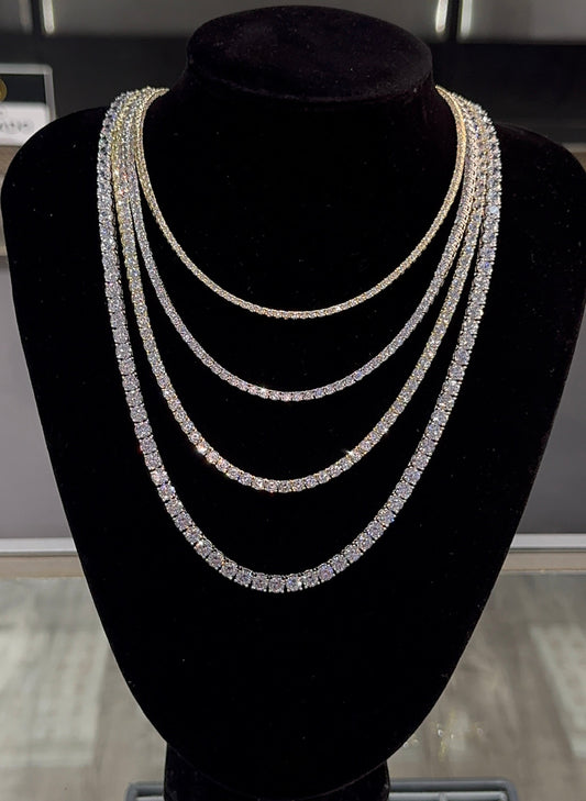 925 SILVER TENNIS CHAIN